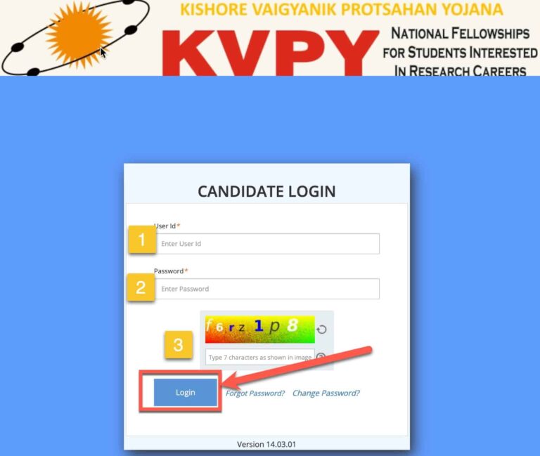KVPY Admit Card 2021-2022 | KVPY Fellowship Exam Dates