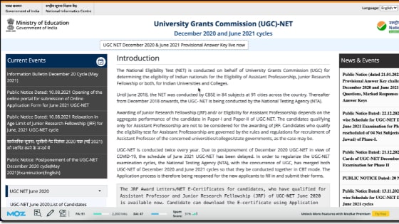 UGC NET Result December 2022 | Merit List, Cut off List | Download Today @ugcnet.nta.nic.in