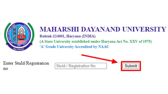 MDU Admit Card 2022 [OUT] Check & Download Hall Ticket @ mdu.ac.in