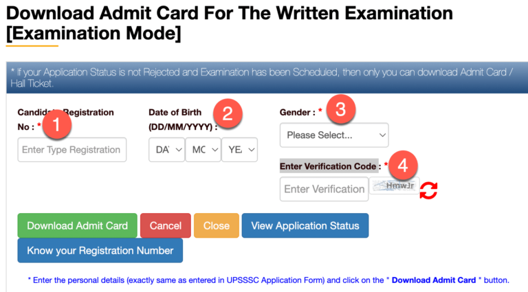 UPSSSC ITI Instructor Admit Card 2022 | Download Hall Ticket