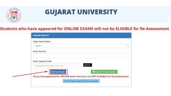 Gujarat University Result 2022 |Check @gujaratuniversity.org.in