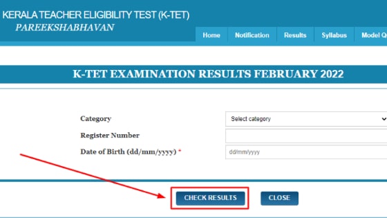 KTET Result